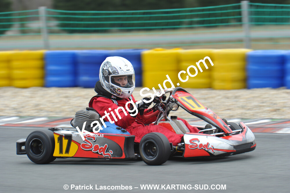 21/03/2010 : 1ère manche du Championnat Régional Open Atlantique 2010 à Mérignac (photos Patrick Lascombes) 2010 — karting