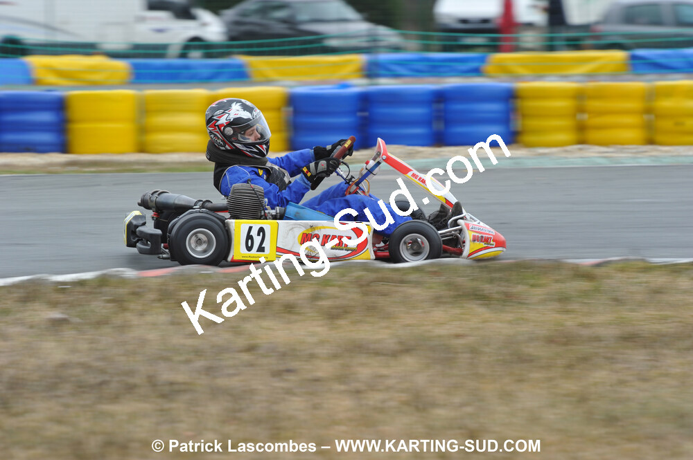 21/03/2010 : 1ère manche du Championnat Régional Open Atlantique 2010 à Mérignac (photos Patrick Lascombes) 2010 — karting