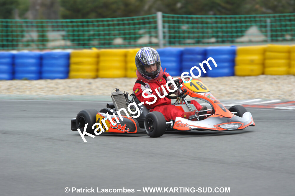 21/03/2010 : 1ère manche du Championnat Régional Open Atlantique 2010 à Mérignac (photos Patrick Lascombes) 2010 — karting