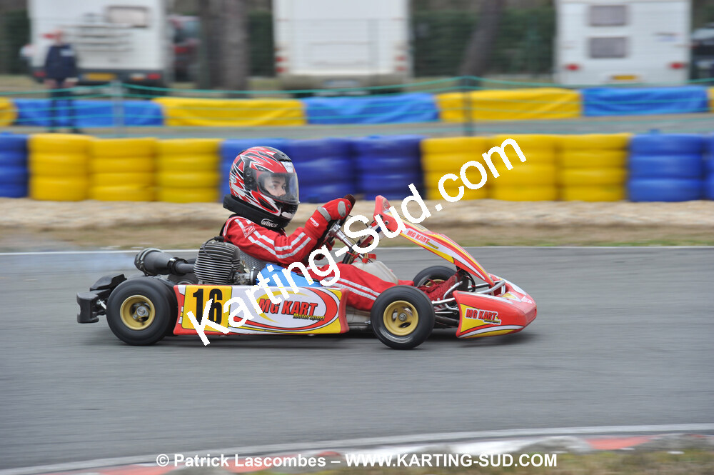 21/03/2010 : 1ère manche du Championnat Régional Open Atlantique 2010 à Mérignac (photos Patrick Lascombes) 2010 — karting