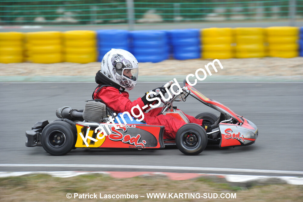 21/03/2010 : 1ère manche du Championnat Régional Open Atlantique 2010 à Mérignac (photos Patrick Lascombes) 2010 — karting