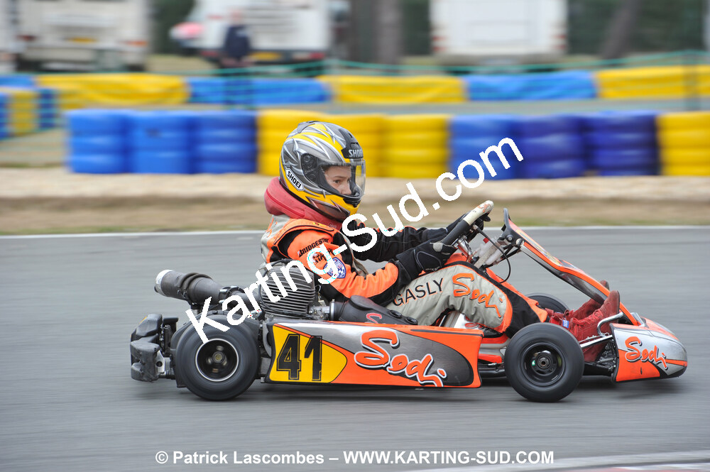 21/03/2010 : 1ère manche du Championnat Régional Open Atlantique 2010 à Mérignac (photos Patrick Lascombes) 2010 — karting