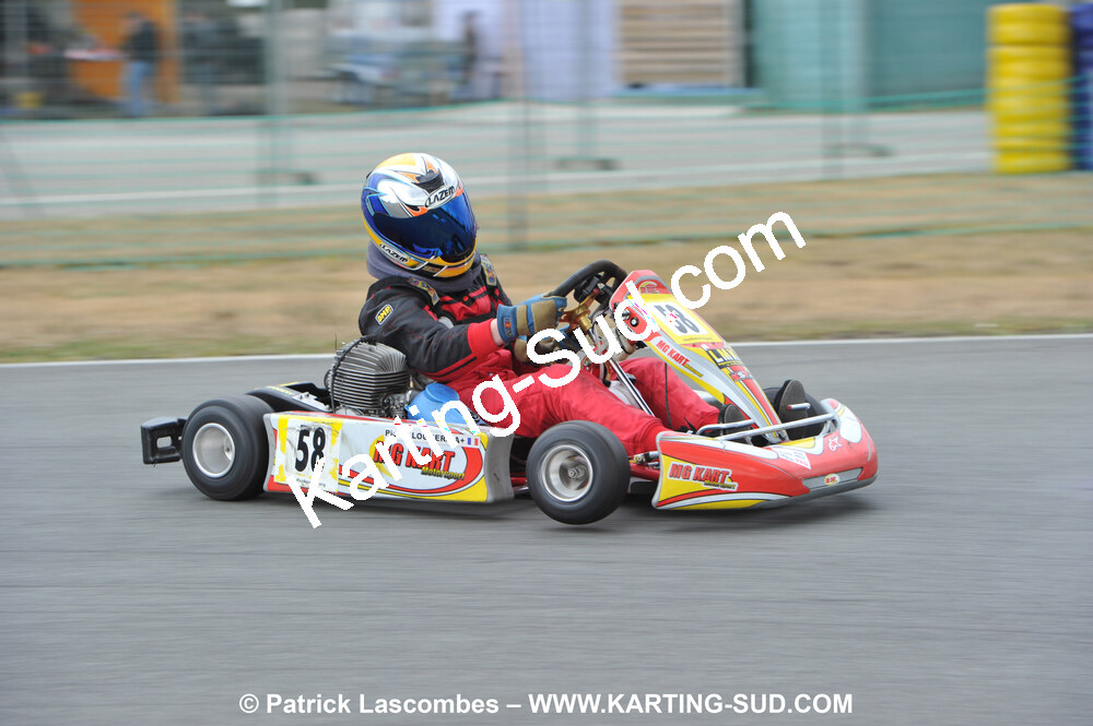 21/03/2010 : 1ère manche du Championnat Régional Open Atlantique 2010 à Mérignac (photos Patrick Lascombes) 2010 — karting