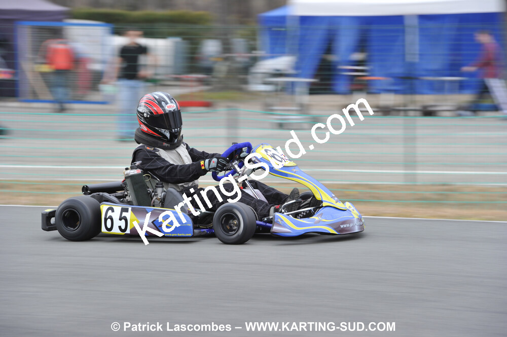 21/03/2010 : 1ère manche du Championnat Régional Open Atlantique 2010 à Mérignac (photos Patrick Lascombes) 2010 — karting