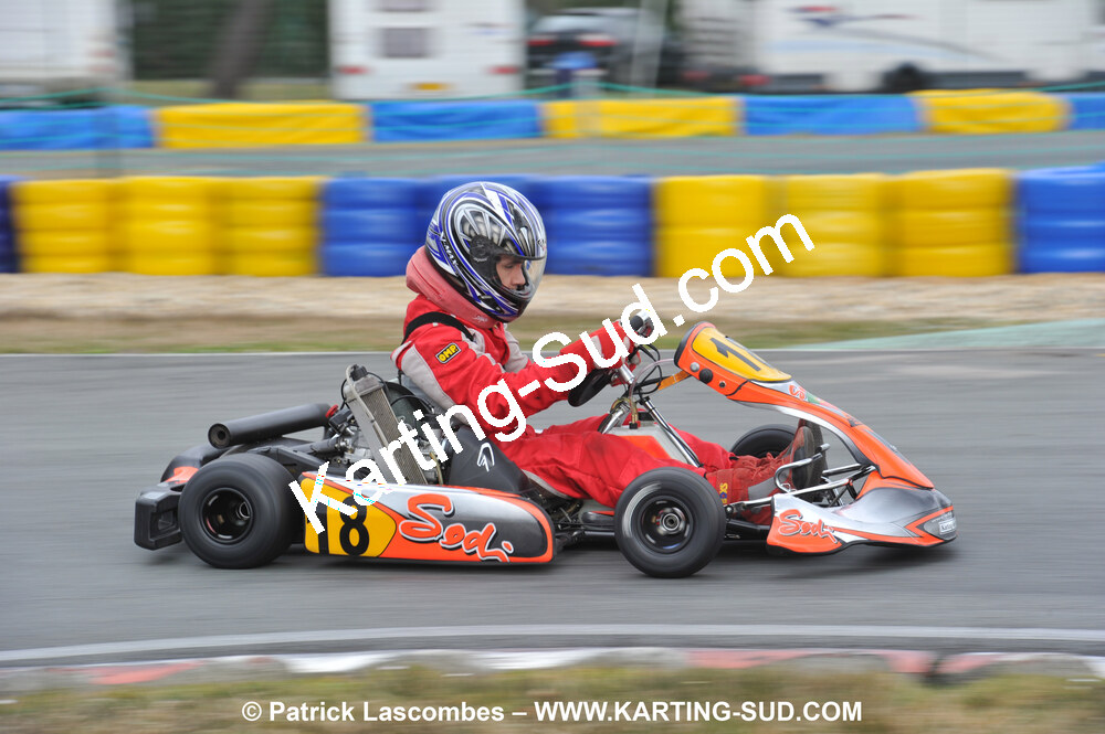 21/03/2010 : 1ère manche du Championnat Régional Open Atlantique 2010 à Mérignac (photos Patrick Lascombes) 2010 — karting