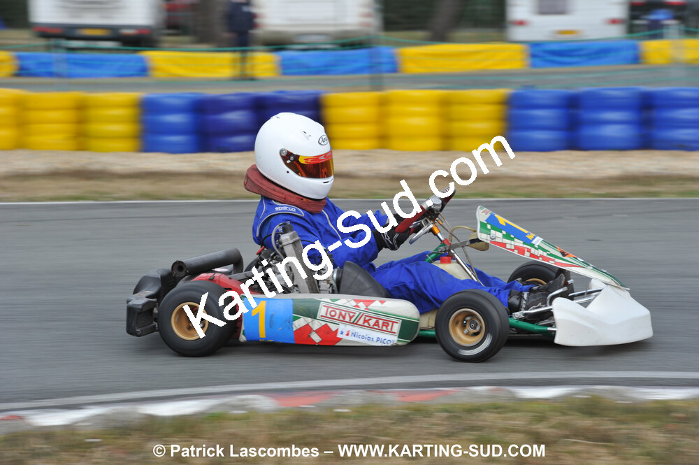 21/03/2010 : 1ère manche du Championnat Régional Open Atlantique 2010 à Mérignac (photos Patrick Lascombes) 2010 — karting