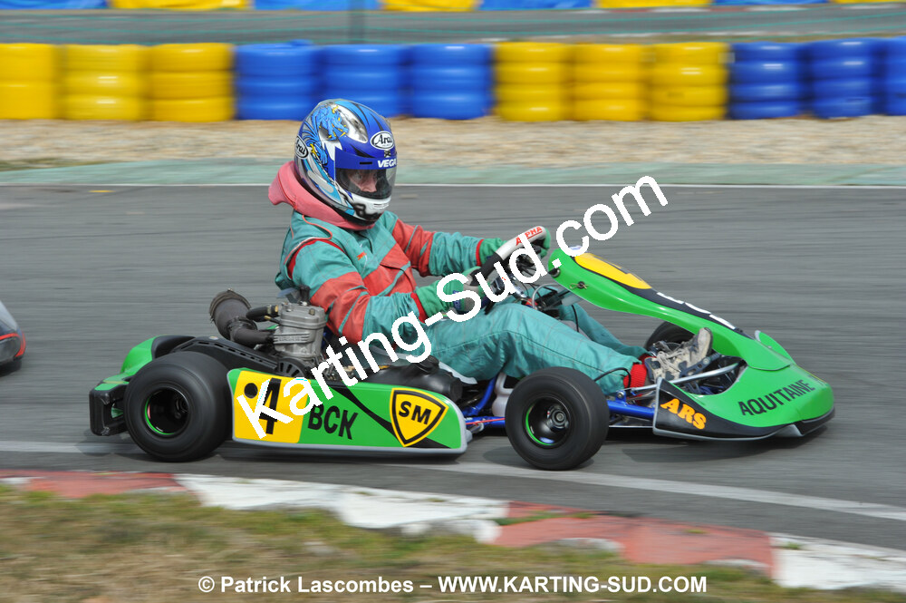 21/03/2010 : 1ère manche du Championnat Régional Open Atlantique 2010 à Mérignac (photos Patrick Lascombes) 2010 — karting