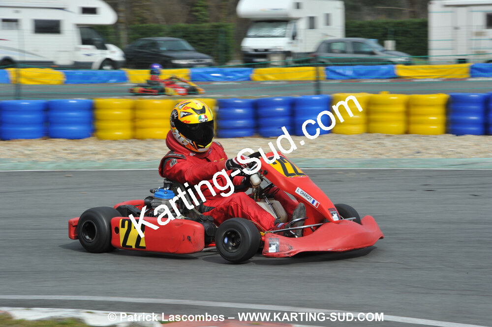 21/03/2010 : 1ère manche du Championnat Régional Open Atlantique 2010 à Mérignac (photos Patrick Lascombes) 2010 — karting