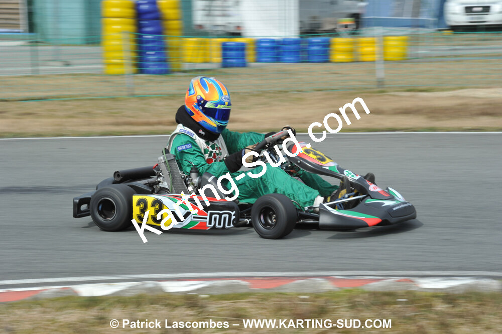 21/03/2010 : 1ère manche du Championnat Régional Open Atlantique 2010 à Mérignac (photos Patrick Lascombes) 2010 — karting