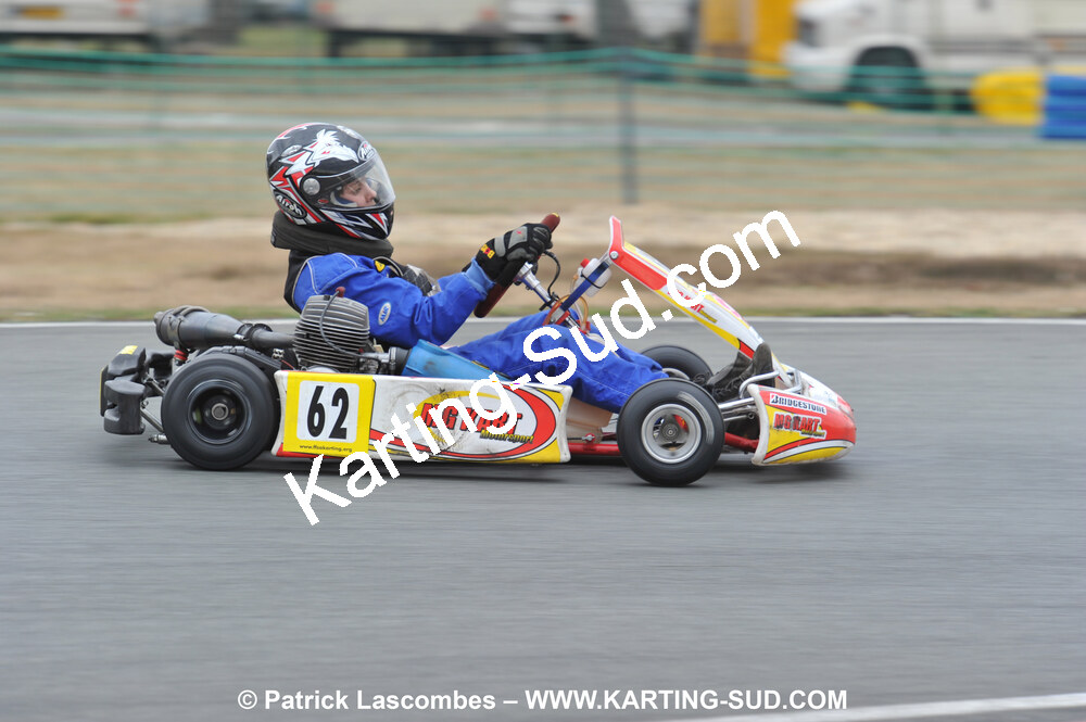 21/03/2010 : 1ère manche du Championnat Régional Open Atlantique 2010 à Mérignac (photos Patrick Lascombes) 2010 — karting