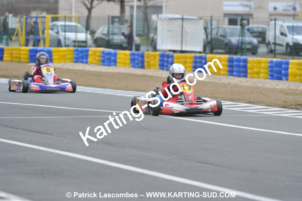 21/03/2010 : 1ère manche du Championnat Régional Open Atlantique 2010 à Mérignac (photos Patrick Lascombes) 2010 — karting