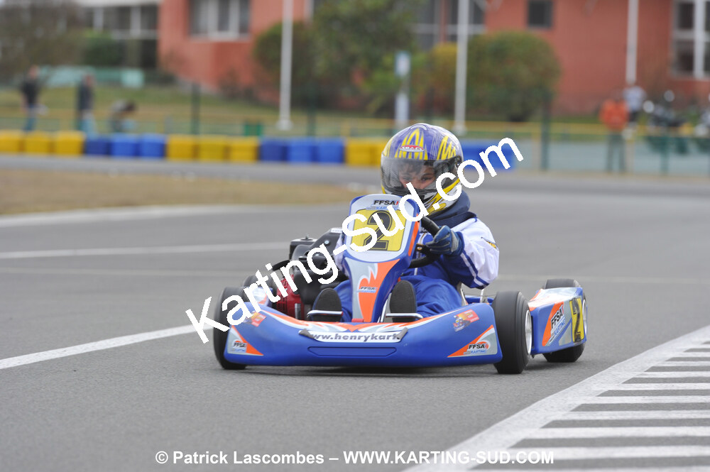 21/03/2010 : 1ère manche du Championnat Régional Open Atlantique 2010 à Mérignac (photos Patrick Lascombes) 2010 — karting
