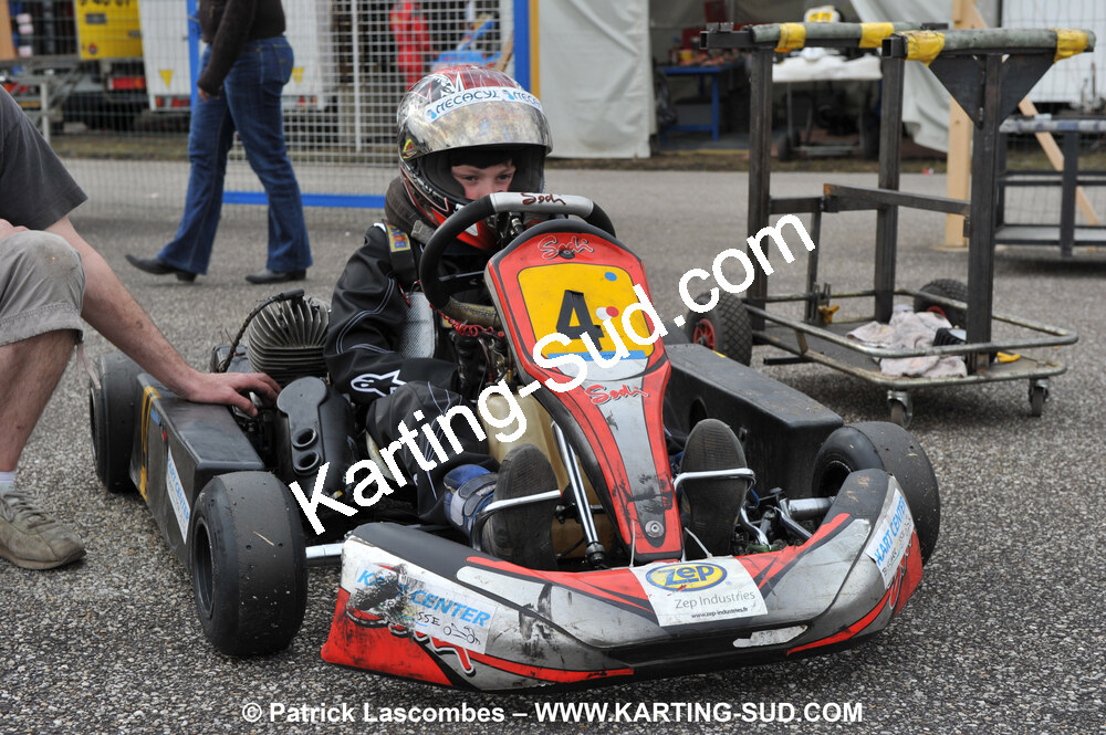 21/03/2010 : 1ère manche du Championnat Régional Open Atlantique 2010 à Mérignac (photos Patrick Lascombes) 2010 — karting