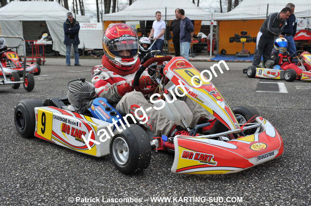 21/03/2010 : 1ère manche du Championnat Régional Open Atlantique 2010 à Mérignac (photos Patrick Lascombes) 2010 — karting