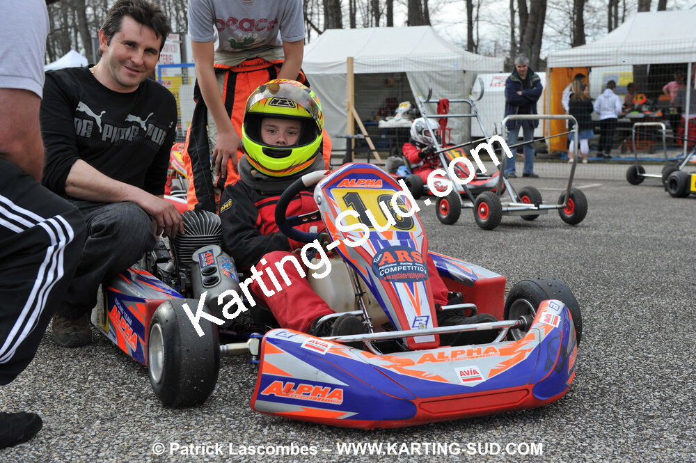 21/03/2010 : 1ère manche du Championnat Régional Open Atlantique 2010 à Mérignac (photos Patrick Lascombes) 2010 — karting