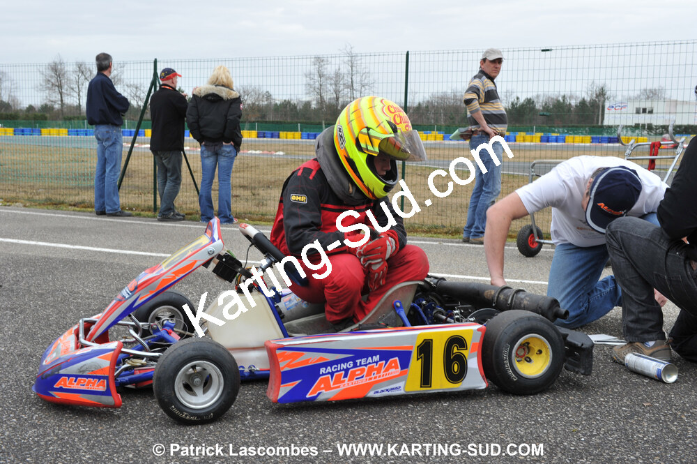 21/03/2010 : 1ère manche du Championnat Régional Open Atlantique 2010 à Mérignac (photos Patrick Lascombes) 2010 — karting