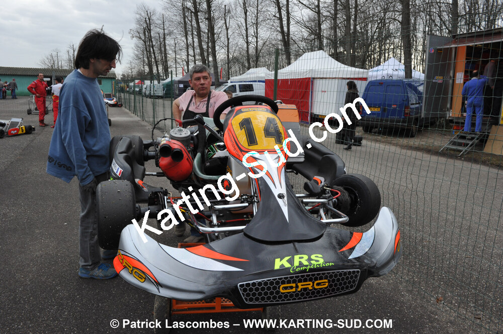 21/03/2010 : 1ère manche du Championnat Régional Open Atlantique 2010 à Mérignac (photos Patrick Lascombes) 2010 — karting