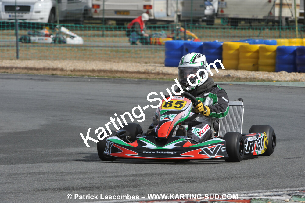 21/03/2010 : 1ère manche du Championnat Régional Open Atlantique 2010 à Mérignac (photos Patrick Lascombes) 2010 — karting