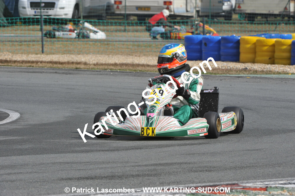 21/03/2010 : 1ère manche du Championnat Régional Open Atlantique 2010 à Mérignac (photos Patrick Lascombes) 2010 — karting
