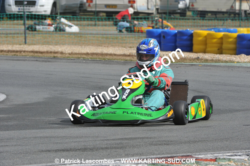 21/03/2010 : 1ère manche du Championnat Régional Open Atlantique 2010 à Mérignac (photos Patrick Lascombes) 2010 — karting