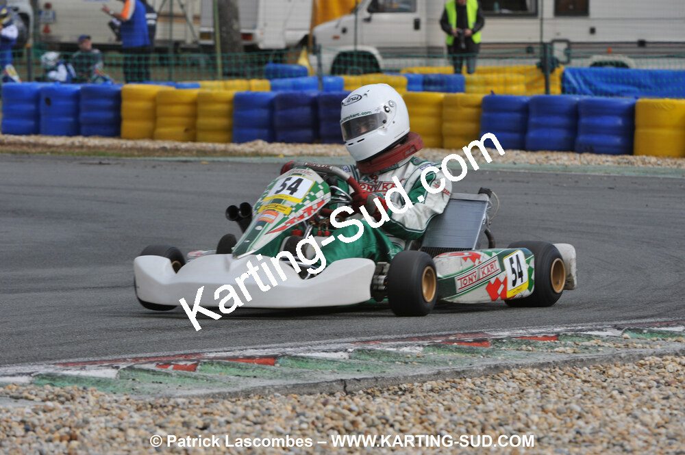 21/03/2010 : 1ère manche du Championnat Régional Open Atlantique 2010 à Mérignac (photos Patrick Lascombes) 2010 — karting