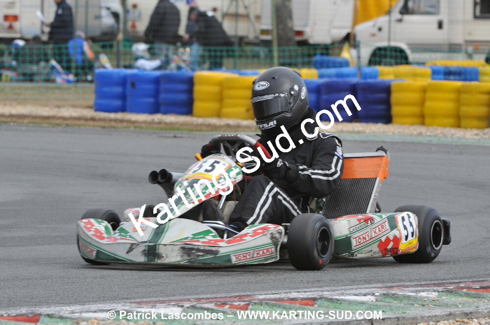 21/03/2010 : 1ère manche du Championnat Régional Open Atlantique 2010 à Mérignac (photos Patrick Lascombes) 2010 — karting