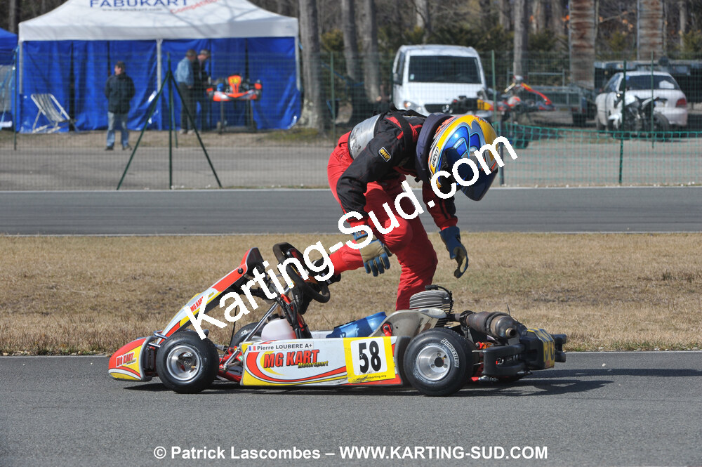 21/03/2010 : 1ère manche du Championnat Régional Open Atlantique 2010 à Mérignac (photos Patrick Lascombes) 2010 — karting
