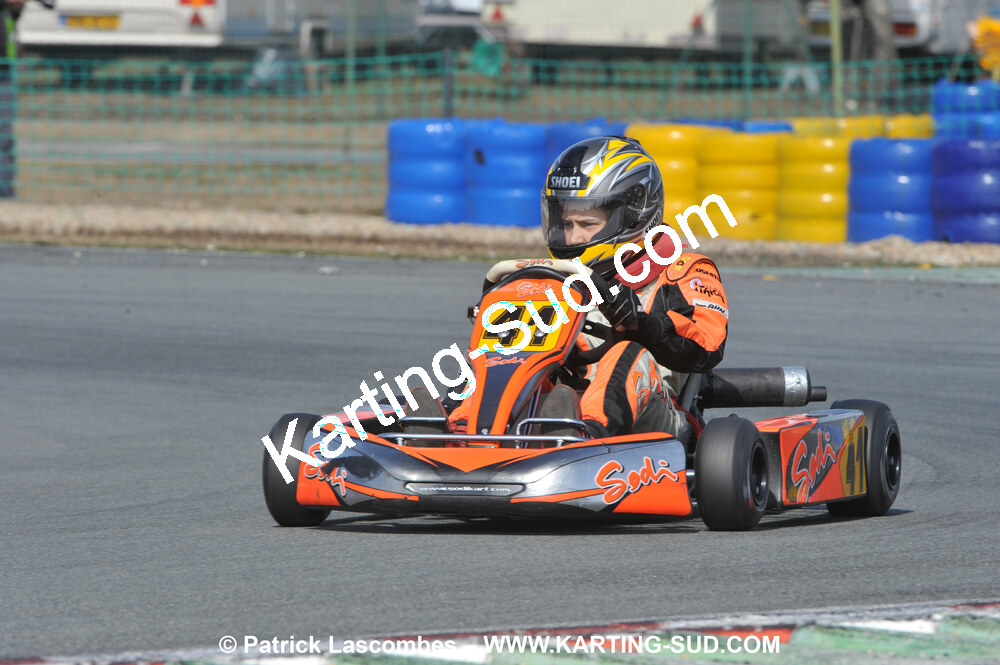 21/03/2010 : 1ère manche du Championnat Régional Open Atlantique 2010 à Mérignac (photos Patrick Lascombes) 2010 — karting