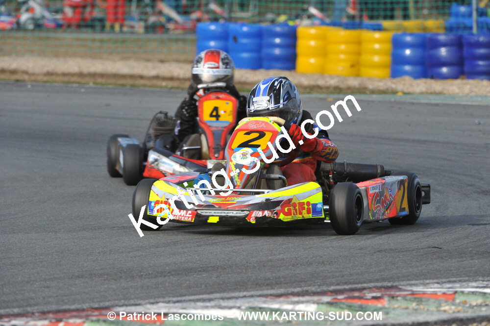21/03/2010 : 1ère manche du Championnat Régional Open Atlantique 2010 à Mérignac (photos Patrick Lascombes) 2010 — karting