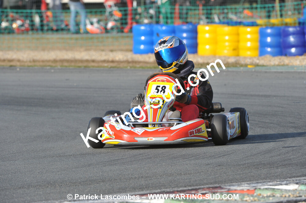 21/03/2010 : 1ère manche du Championnat Régional Open Atlantique 2010 à Mérignac (photos Patrick Lascombes) 2010 — karting