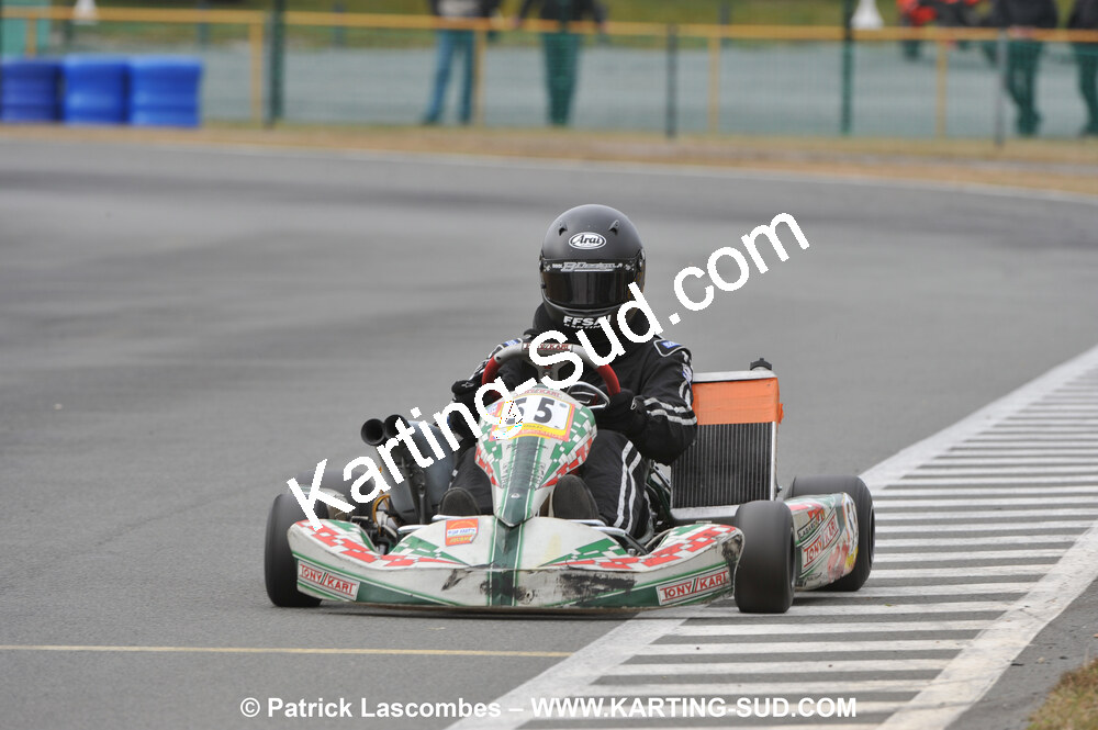 21/03/2010 : 1ère manche du Championnat Régional Open Atlantique 2010 à Mérignac (photos Patrick Lascombes) 2010 — karting