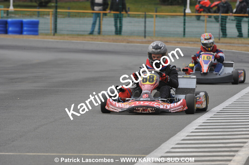 21/03/2010 : 1ère manche du Championnat Régional Open Atlantique 2010 à Mérignac (photos Patrick Lascombes) 2010 — karting