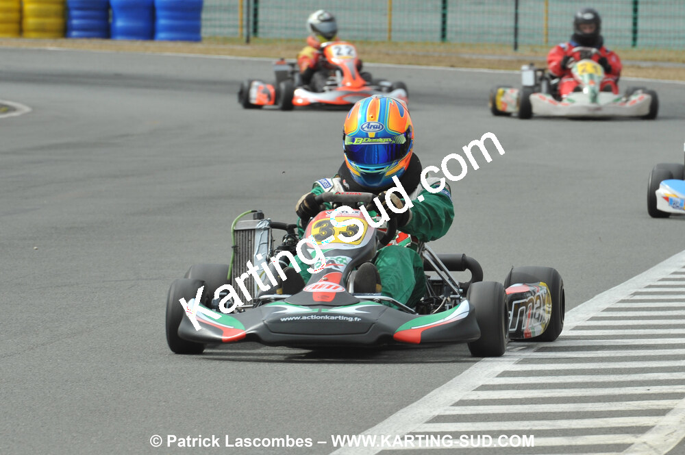 21/03/2010 : 1ère manche du Championnat Régional Open Atlantique 2010 à Mérignac (photos Patrick Lascombes) 2010 — karting