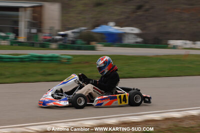 28/03/2010 : 2ème manche du Championnat du Sud 2010 à Alès (photos Antoine Camblor) 2010 — karting