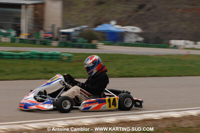 28/03/2010 : 2ème manche du Championnat du Sud 2010 à Alès (photos Antoine Camblor) 2010 — karting