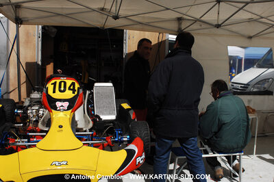 28/03/2010 : 2ème manche du Championnat du Sud 2010 à Alès (photos Antoine Camblor) 2010 — karting