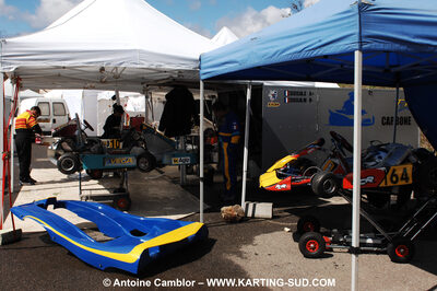 28/03/2010 : 2ème manche du Championnat du Sud 2010 à Alès (photos Antoine Camblor) 2010 — karting