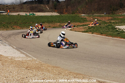 28/03/2010 : 2ème manche du Championnat du Sud 2010 à Alès (photos Antoine Camblor) 2010 — karting