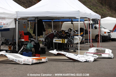 28/03/2010 : 2ème manche du Championnat du Sud 2010 à Alès (photos Antoine Camblor) 2010 — karting