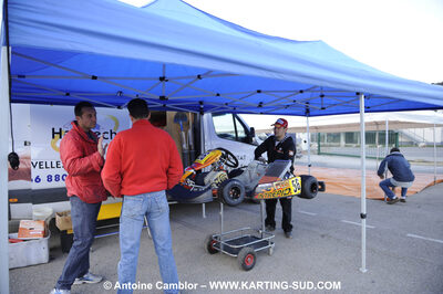 28/03/2010 : 2ème manche du Championnat du Sud 2010 à Alès (photos Antoine Camblor) 2010 — karting