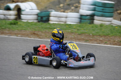 28/03/2010 : 2ème manche du Championnat du Sud 2010 à Alès (photos Antoine Camblor) 2010 — karting