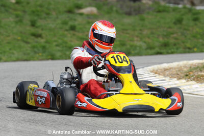 28/03/2010 : 2ème manche du Championnat du Sud 2010 à Alès (photos Antoine Camblor) 2010 — karting