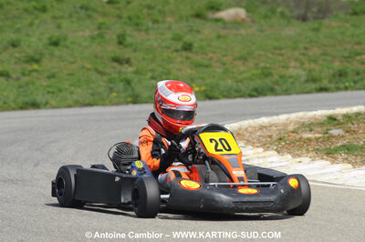 28/03/2010 : 2ème manche du Championnat du Sud 2010 à Alès (photos Antoine Camblor) 2010 — karting