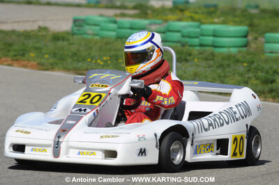 28/03/2010 : 2ème manche du Championnat du Sud 2010 à Alès (photos Antoine Camblor) 2010 — karting