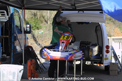28/03/2010 : 2ème manche du Championnat du Sud 2010 à Alès (photos Antoine Camblor) 2010 — karting