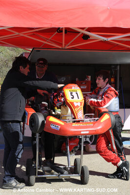 28/03/2010 : 2ème manche du Championnat du Sud 2010 à Alès (photos Antoine Camblor) 2010 — karting