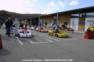 28/03/2010 : 2ème manche du Championnat du Sud 2010 à Alès (photos Antoine Camblor) 2010 — karting