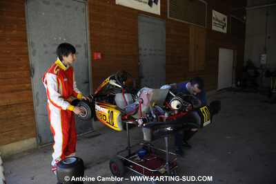 28/03/2010 : 2ème manche du Championnat du Sud 2010 à Alès (photos Antoine Camblor) 2010 — karting