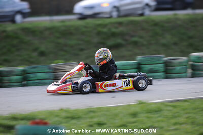 28/03/2010 : 2ème manche du Championnat du Sud 2010 à Alès (photos Antoine Camblor) 2010 — karting