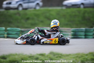 28/03/2010 : 2ème manche du Championnat du Sud 2010 à Alès (photos Antoine Camblor) 2010 — karting